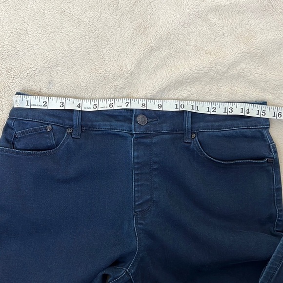 Chico’s The Platinum Dark Blue High Rise Jegging Jeans Pant - Sz 0.5 (Small/6) - Picture 7 of 14